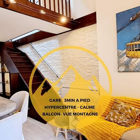 Yellow Home-By So'Serenityhome-Balcon Vue Montagne-Mezzanine Cluses Eksteriør billede