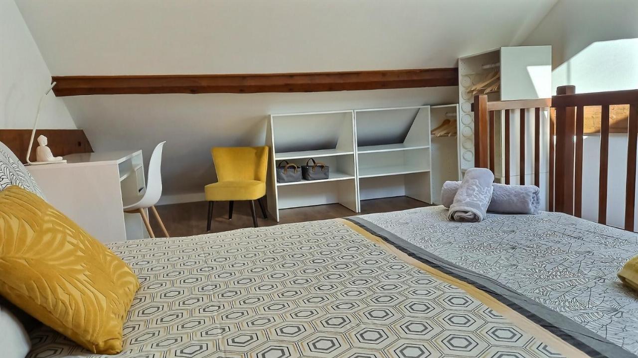 Yellow Home-By So'Serenityhome-Balcon Vue Montagne-Mezzanine Cluses Eksteriør billede