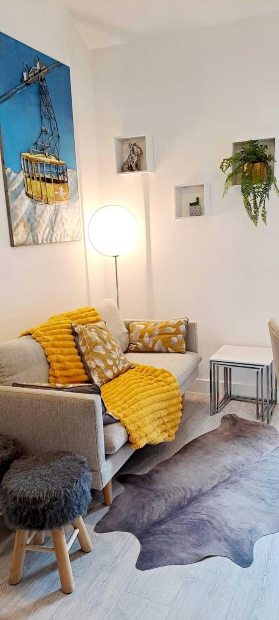 Yellow Home-By So'Serenityhome-Balcon Vue Montagne-Mezzanine Cluses Eksteriør billede
